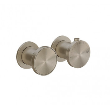 Thermostatic mixer shower 2-hole Gessi Origini, concealed, 1 wyjścia wody, chrome