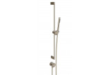Shower rail Gessi Anello, z handshower 1-funkcyjną, wężem i przyłączem kątowym, chrome