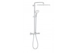 Shower system Grohe Euphoria System 260 with thermostat for wall mounting, with head shower okrągłą 26 cm - phantom black