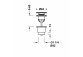 Siphon wannowy Tres Compl Grifferia z overflow and cap klik-klak - steel