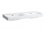 Washbasin wall mounted Laufen Pro S 55 x 38 cm, white, battery hole pośrodku, polished bottom