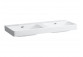 Washbasin wall mounted Laufen Pro S 55 x 38 cm, white, battery hole pośrodku, polished bottom
