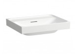 Washbasin wall mounted Laufen Pro S 55 x 38 cm, white, battery hole pośrodku, polished bottom