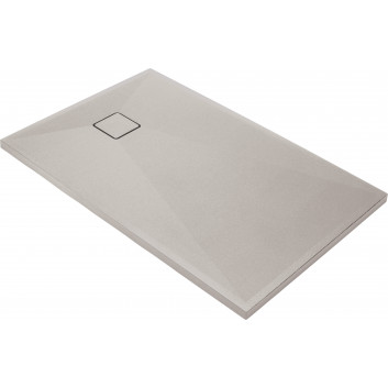 Acrylic shower tray Deante Prizma rectangular 110x80 cm - white