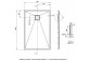 Acrylic shower tray Deante Prizma rectangular 110x80 cm - white