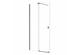 Side panel dla cabins Besco Aveo, 30x195cm, glass transparent, profil chrome