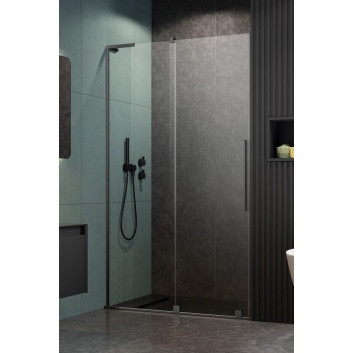 Door shower Radaway Furo SL DWJ 110cm, right version, glass transparent, profil chrome