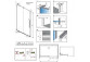 Door shower Radaway Furo SL DWJ 110cm, right version, glass transparent, profil chrome
