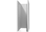 Shower cabin Deante Square square 90x90 cm - glass transparent, profil brushed bronze