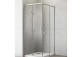 Shower cabin glass transparent chrome 90x80cm Radaway Idea KDD- sanitbuy.pl