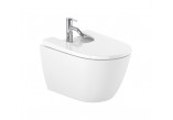 Back to wall bidet wallmounting Roca Ona, 53x36cm, white