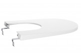 Cover bidet Roca Ona with soft closing Supralit - white
