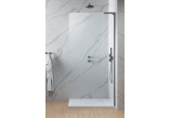 Parawan nawannowy Radaway Modo SL Black PNJ II 70 prawy, glass transparent, profil black