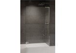 Parawan nawannowy Radaway Modo SL Black PNJ II 70 prawy, glass transparent, profil black
