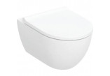 Bowl ustępowa Geberit Acanto hanging 51x35 cm, ukryte mocowania, Rimfree - white