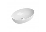 Countertop washbasin Catalano Sfera round 42 cm, without tap hole, without overflow - white shine