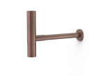 Siphon umywalkowy Tres telescopic zewnętrzny w obudowie - steel