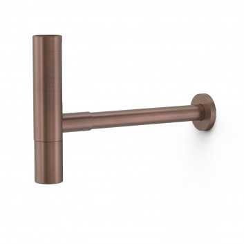 Siphon umywalkowy Tres telescopic zewnętrzny w obudowie - steel