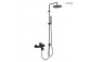 Oltens Molle mixer bath-shower concealed 4 hole - black mat 