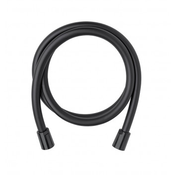 Hand shower Demm, 1-functional, round, black mat