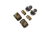 Złączka Imers pex Retro (set 2 sztuk) - old brass
