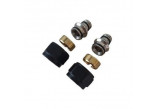 Złączka Imers pex Retro (set 2 sztuk) - old brass