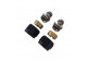 Złączka Imers pex Retro (set 2 sztuk) - old brass