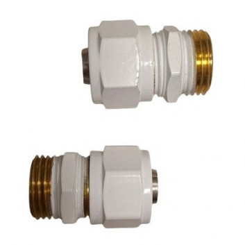 Złączka Imers pex Retro (set 2 sztuk) - white