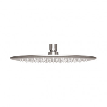 Arm deszczownicy Emporia, wall-mounted, dł. 400 mm - brushed nickel