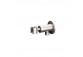 Overhead shower Emporia, round, średnica 250 mm - brushed nickel
