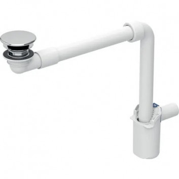 Siphon umywalkowy with insert siphonującym Geberit, 32mm, drain poziomy