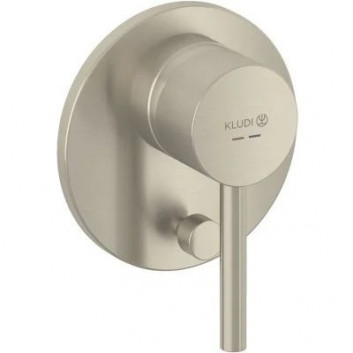 Mixer bath and shower concealed Kludi BOZZ 2-receivers, gold szczotkowane