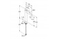Washbasin faucet Kludi Bozz 240, standing, height 325mm, without pop, chrome