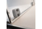 Door shower for recess installation Radaway Espera DWJ 100, left, sliding, glass transparent, 1000x2000mm, profil chrome