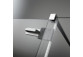 Door shower for recess installation Radaway Espera DWJ 100, left, sliding, glass transparent, 1000x2000mm, profil chrome