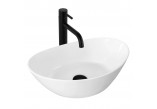 Countertop washbasin REA Rea Sofia Aiax Marmur, without overflow, without tap hole - imitacja kamienia