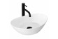Countertop washbasin REA Rea Sofia Aiax Marmur, without overflow, without tap hole - imitacja kamienia