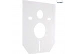 Oltens Jog bowl WC hanging PureRim - white