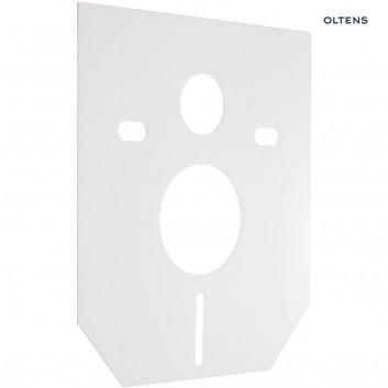 Oltens Jog bowl WC hanging PureRim - white