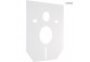 Oltens Jog bowl WC hanging PureRim - white