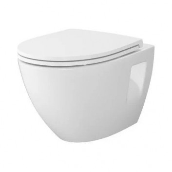 Countertop washbasin Cersanit Moduo, rectangular, 50x36cm, without overflow, white