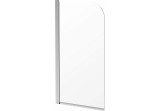 Parawan nawannowy Deante Jasmin 80x140 cm - chrome