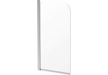 Parawan nawannowy Deante Jasmin 80x140 cm - chrome