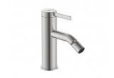 Bidet mixer Roca Ona z gładkim korpusem - inox
