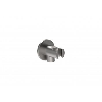 Shut-off valve Roca Aqua, with handle shower, czarne
