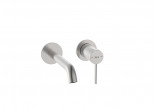Washbasin faucet Roca Ona single lever 2-hole concealed - chrome