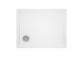 Shower tray konglomeratowy Ronal Livada W20AS 80x90 cm, rectangular - white