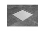 Acrylic shower tray Ronal Cinco 90x90 cm, square - white mat