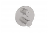 Mixer thermostatic Roca T-500 shower concealed 16 cm do Rocabox - inox