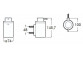 Cup wall mounted Roca Hotels - inox